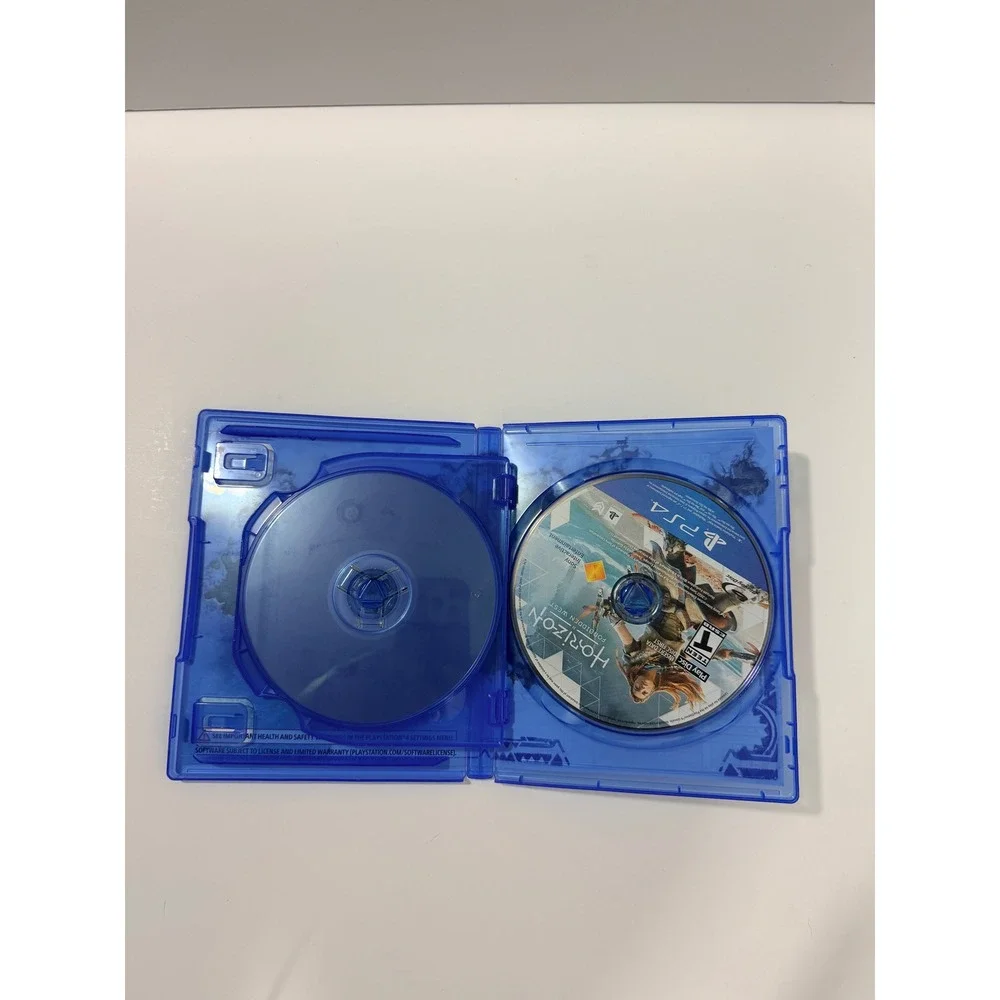 Sony Horizon Forbidden West PS4 Game Teen Blue Good 2-Disc Set 3005327-AC